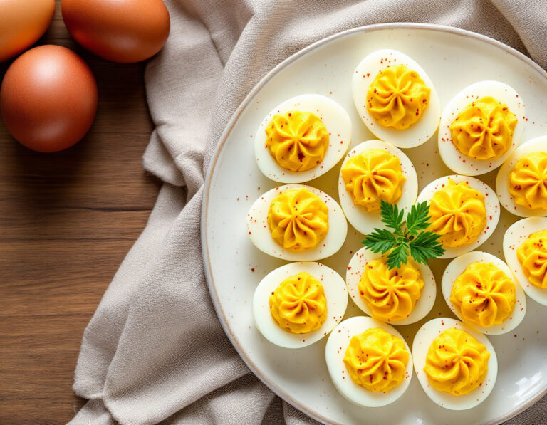 Deviled Eggs Recipe – Classic American Stuffed Eggs