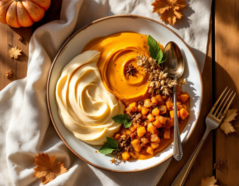 Pumpkin Three Ways: Mousse, Soup & Chutney Recipe