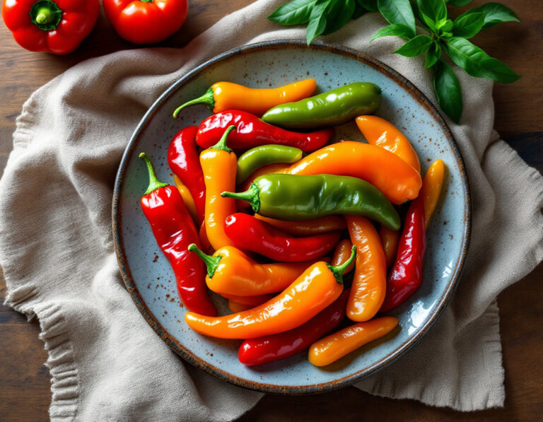 Pickled Peppers Recipe – Spanish Pimientos en Vinagre
