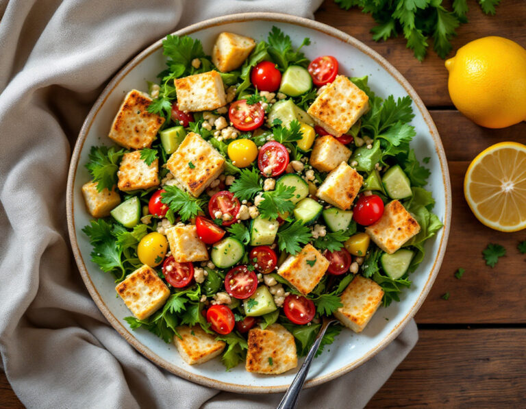 Fattoush Salad Recipe – Authentic Lebanese