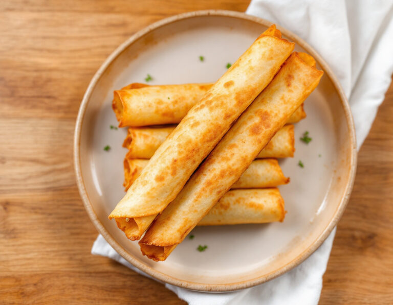 Crispy Flautas Recipe – Mexican Rolled Tacos
