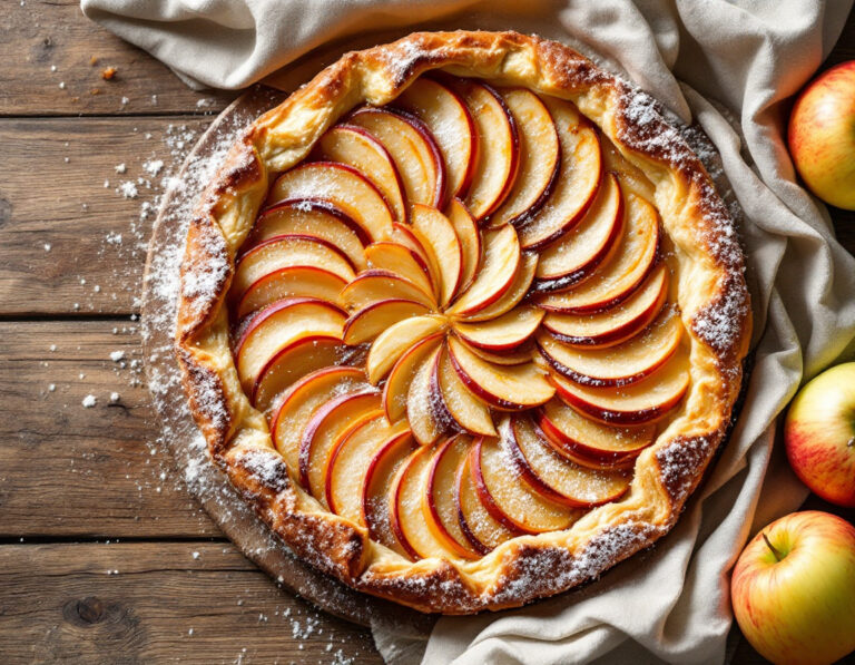 French Apple Tart Recipe | Tarte aux Pommes