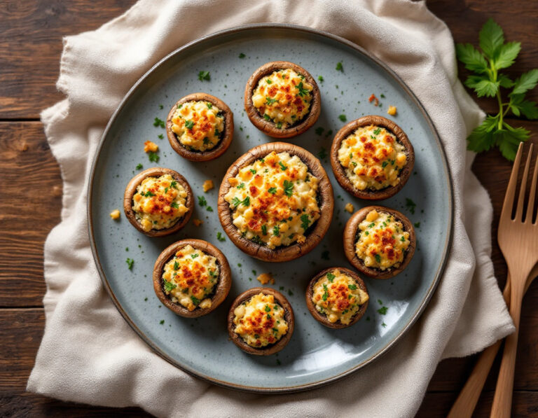 Stuffed Mushrooms Recipe – Colombian Style