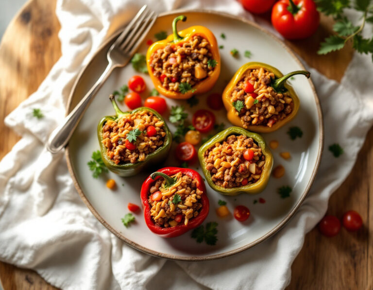 Serbian Stuffed Peppers – Punjene Paprike Recipe