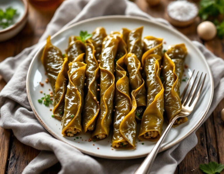 Greek Stuffed Grape Leaves Recipe – Dolmades