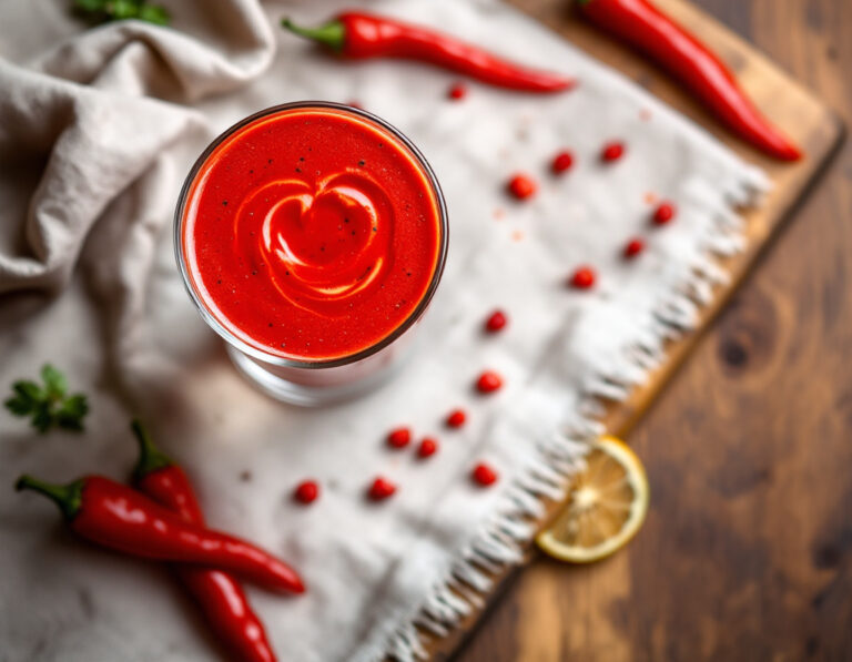 Greek Red Pepper Smoothie Recipe – Refreshing & Healthy
