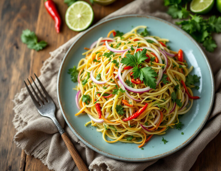 Green Papaya Salad Recipe – Authentic Thai Som Tam