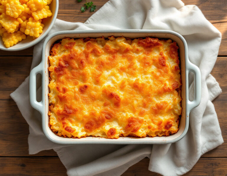 Hash Brown Casserole Recipe – Classic American Comfort Food