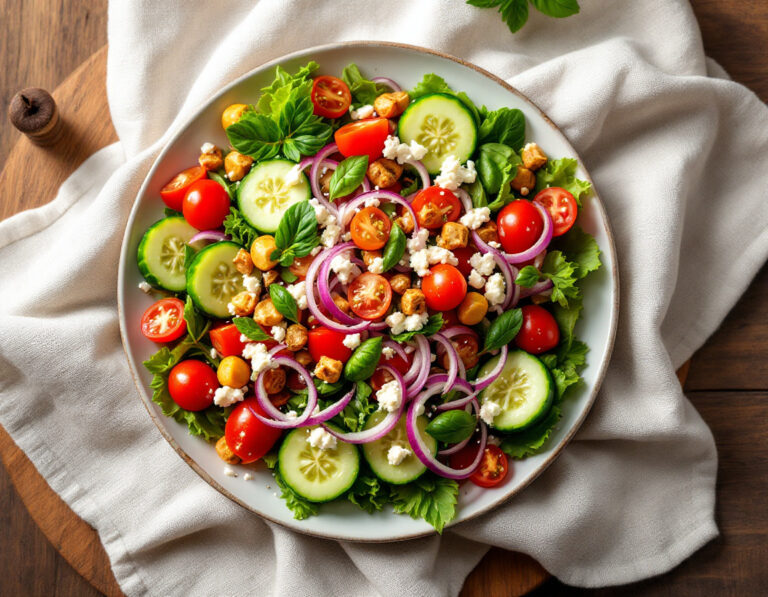 Shepherd’s Salad Recipe – Turkish Çoban Salatası