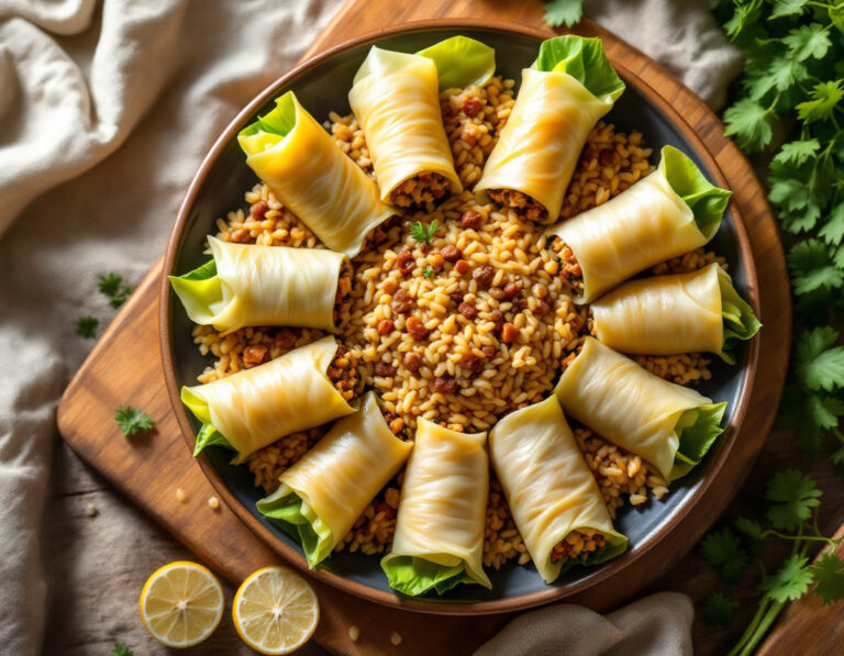 Holubtsi Recipe – Classic Ukrainian Stuffed Cabbage Rolls