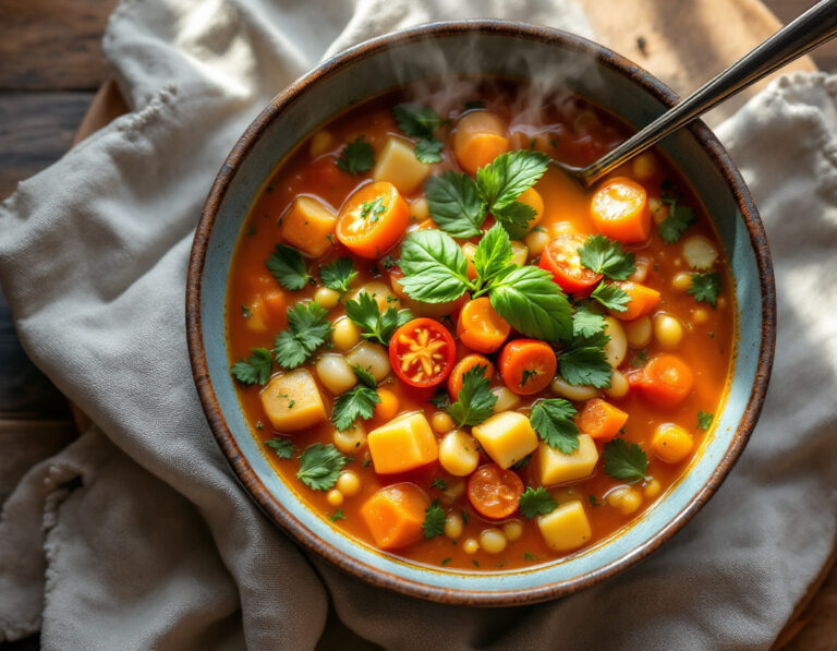 Italian Minestra Recipe – Traditional Vegetable Soup