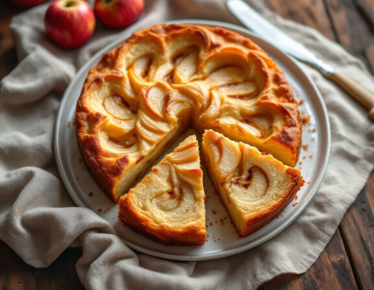 Classic Apple Cake Recipe – Moist & Easy