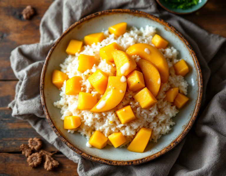Mango Sticky Rice Recipe – Authentic Thai Khao Niao Mamuang