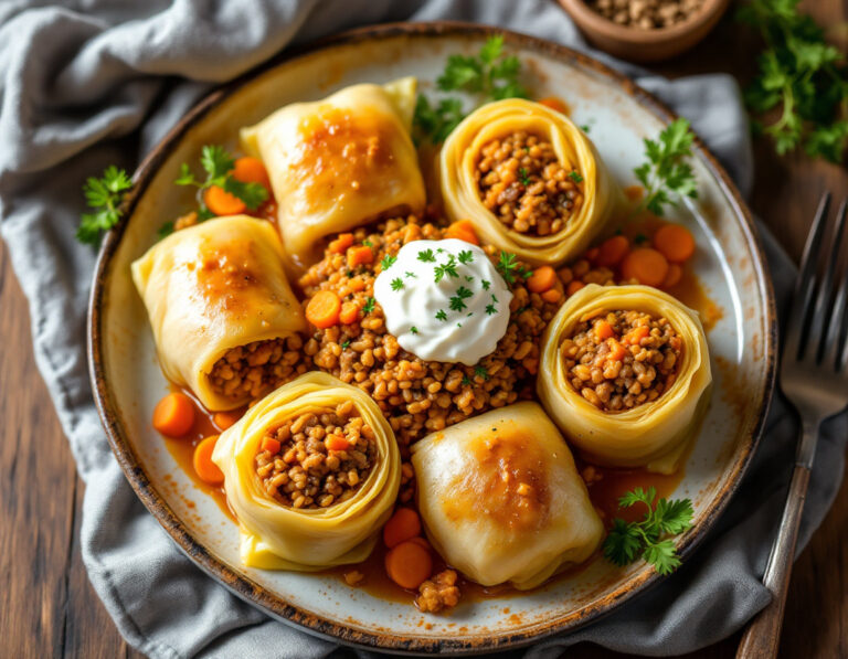 Classic German Cabbage Rolls Recipe – Easy & Delicious