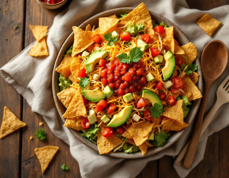 Colombian Nacho Salad Recipe | Ensalada de Nachos