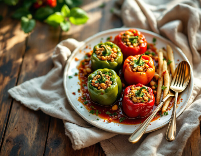 Kosovar Stuffed Peppers Recipe – Authentic & Easy