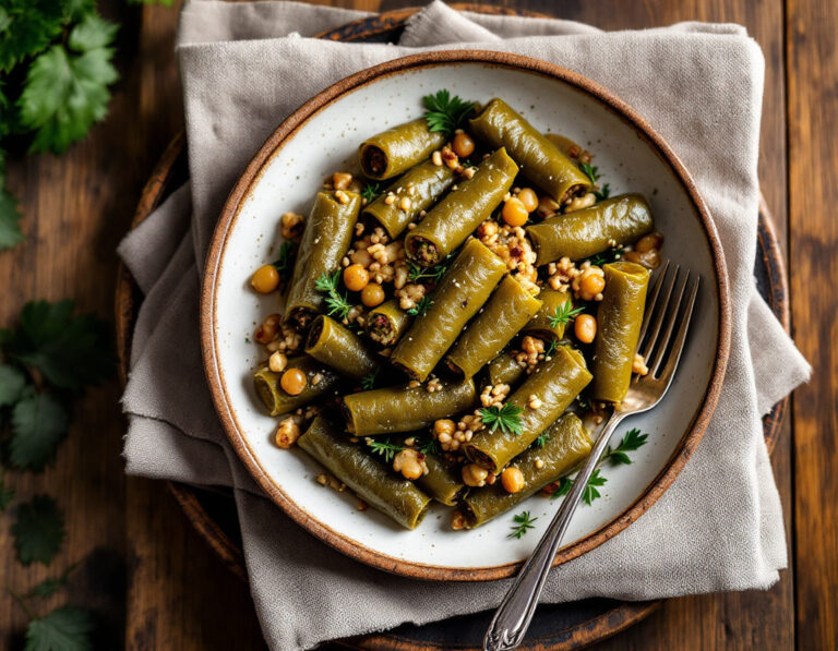 Kosovar Stuffed Grape Leaves Recipe – Yaprak Dolma