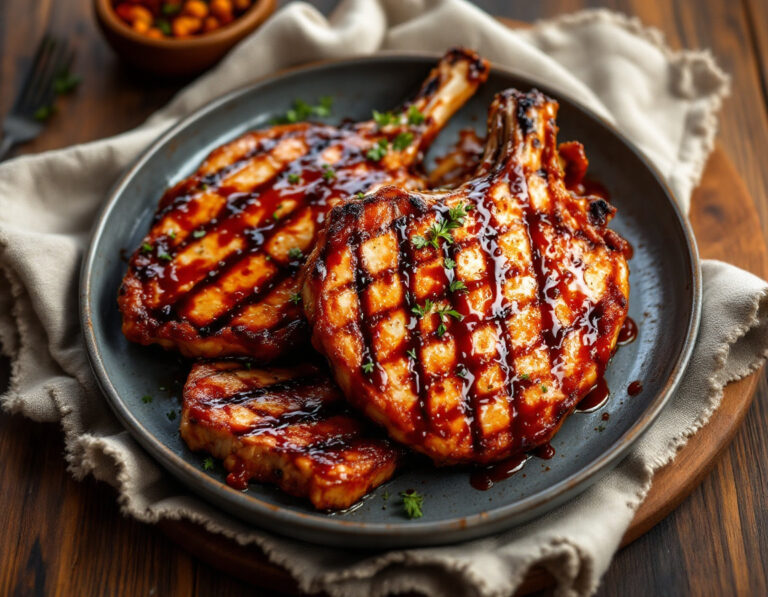 American-Style BBQ Pork Chops – Classic Recipe