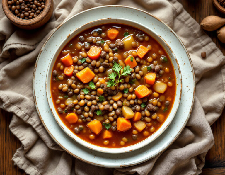 Moroccan Lentil Soup Recipe – Authentic Harira