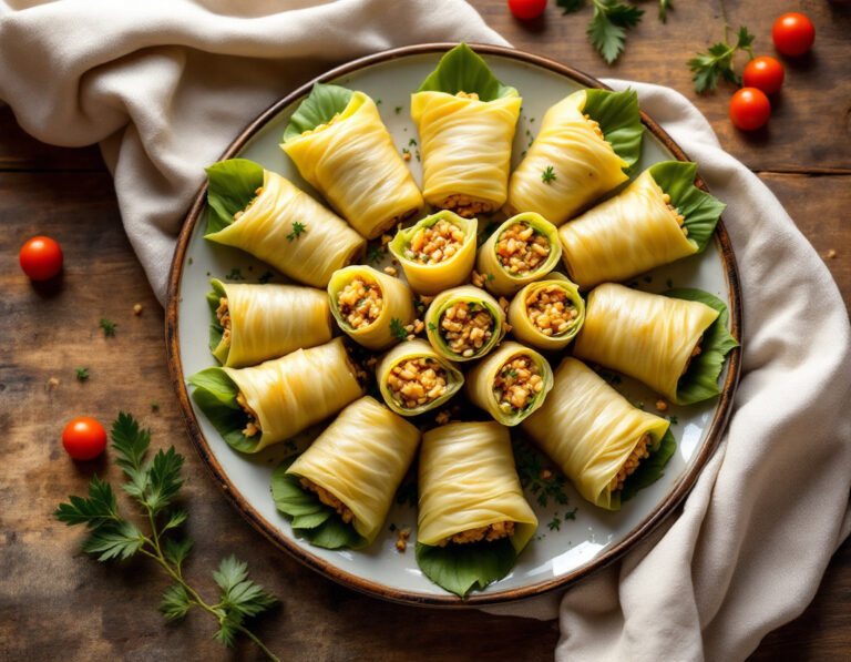 Macedonian Fasting Cabbage Rolls Recipe – Traditional & Delicious