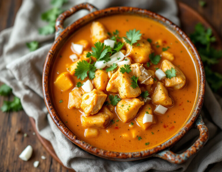 Spicy Ethiopian Coconut Chicken Soup Recipe