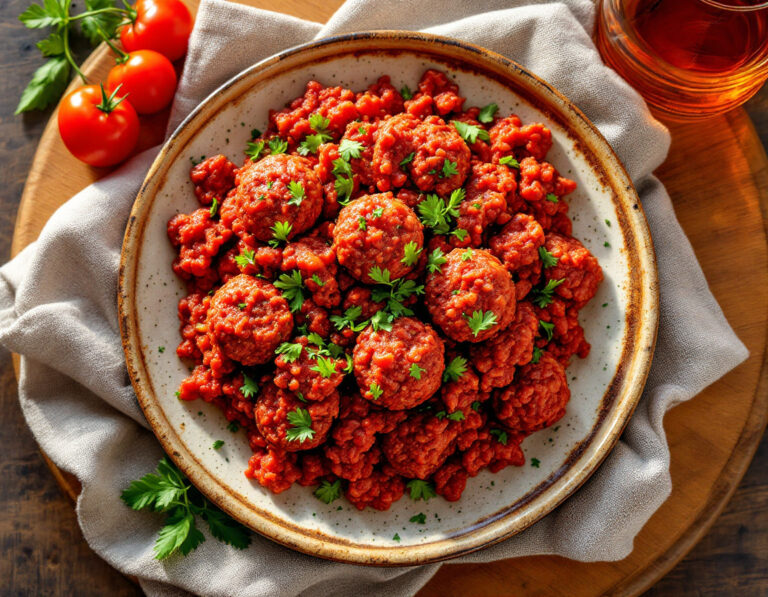 Çiğ Köfte Recipe – Traditional Turkish Raw Köfte