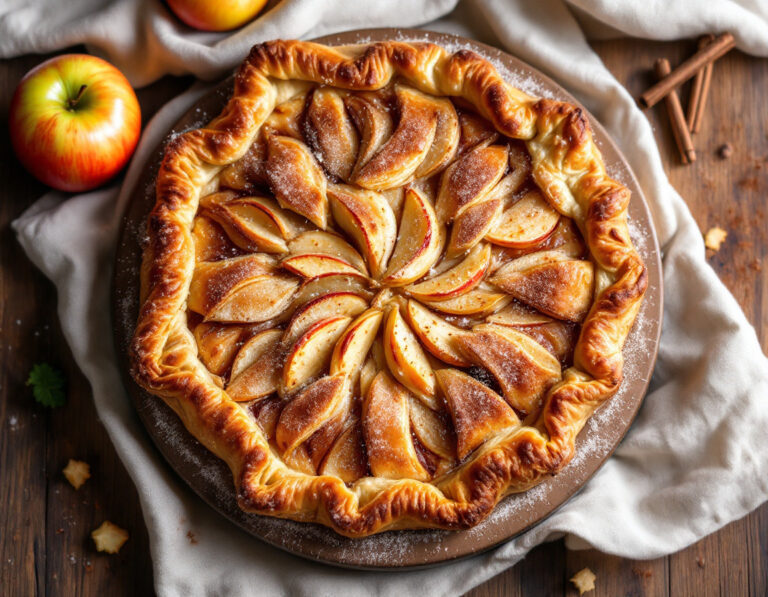 Romanian Apple Pie Recipe | Plăcintă cu mere
