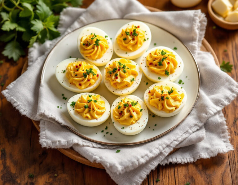 Russian Deviled Eggs Recipe – Authentic Stuffed Eggs
