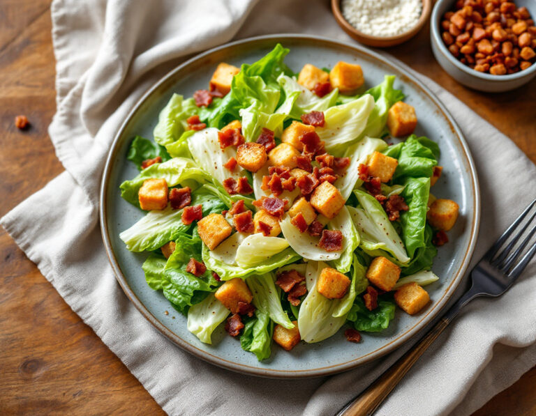 Salade Lyonnaise Recipe – French Salad with Egg