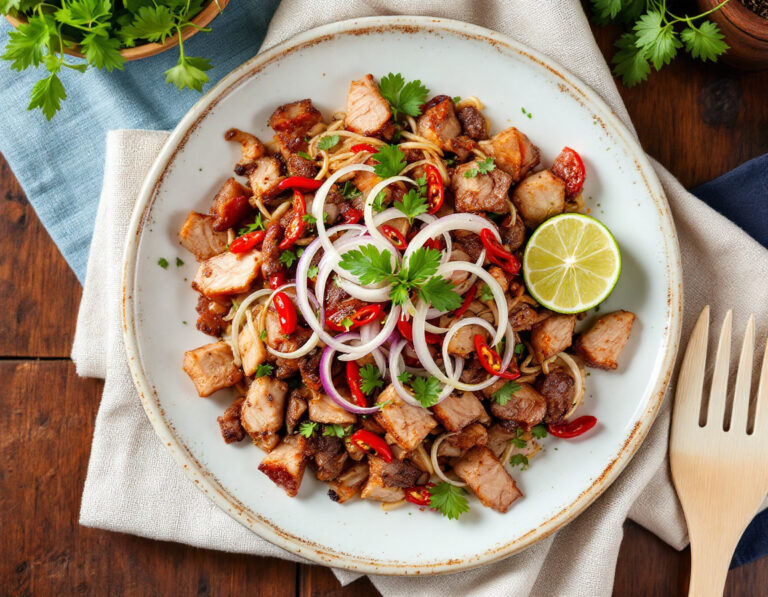 Authentic Sisig Recipe – Filipino Pork Dish