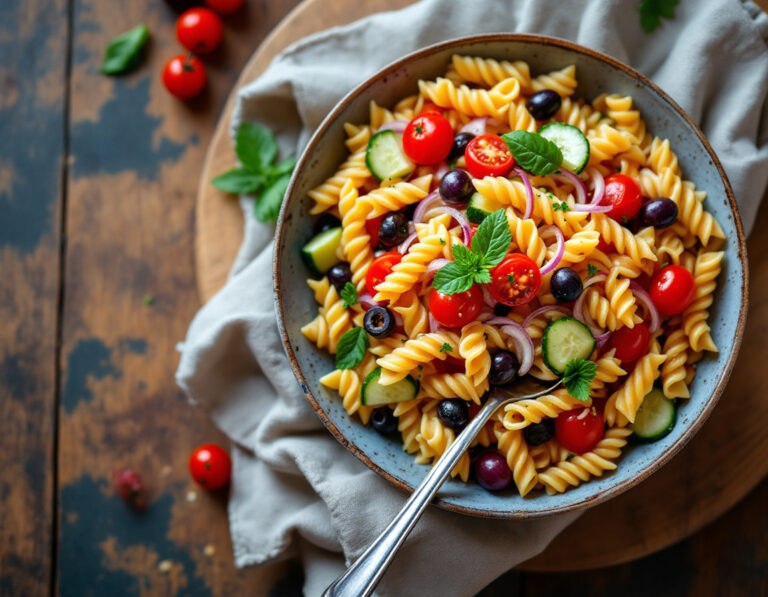 Colombian Summer Pasta Salad Recipe | Ensalada Fría