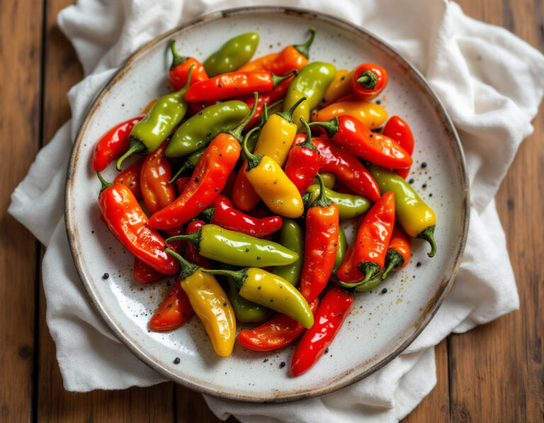 Spanish Appetizer Recipe: Pimientos de Padrón