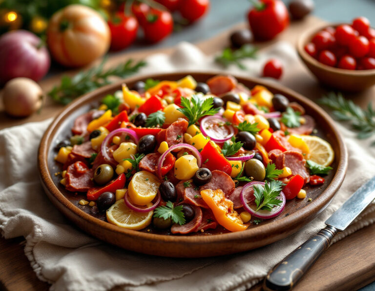 Spanish Christmas Salad Recipe | Ensalada Navideña