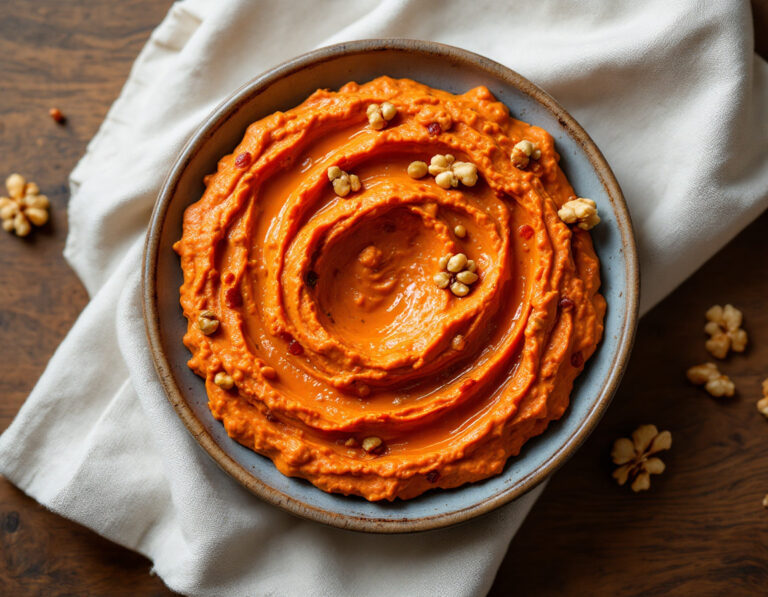 Syrian Red Pepper Walnut Dip Recipe – Muhammara