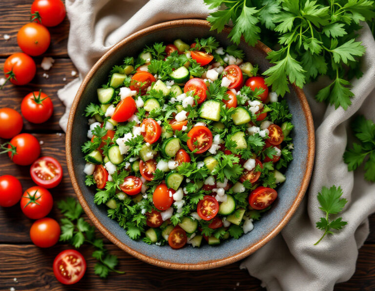 Authentic Tabbouleh Recipe – Lebanese Parsley Salad