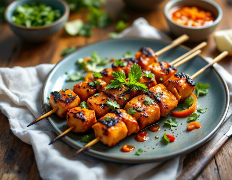 Thai Pork Skewers Recipe – Authentic & Flavorful