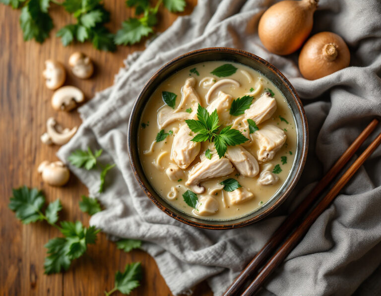Tom Kha Gai Recipe – Authentic Thai Coconut Soup