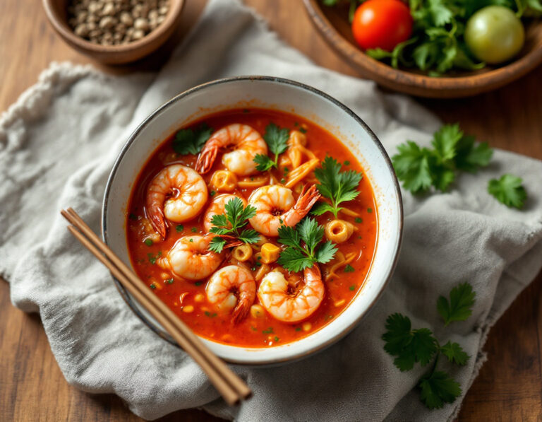 Tom Yum Goong – Authentic Thai Shrimp Soup Recipe