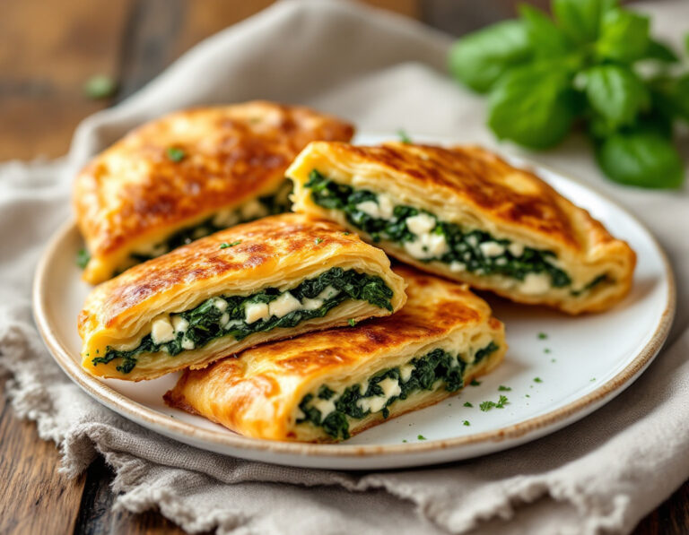Turkish Börek with Spinach and Feta – Authentic Recipe