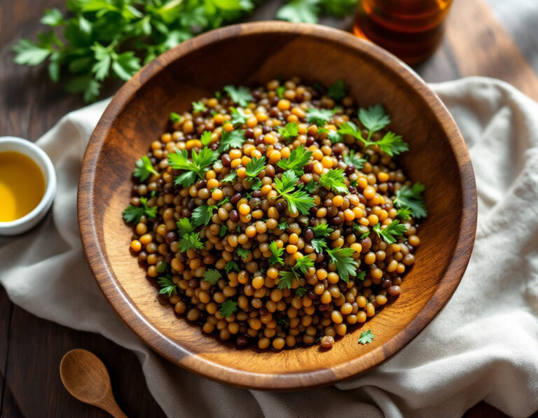 Turkish Lentil Salad Recipe – Mercimek Salatası