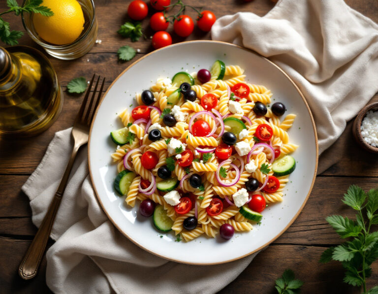 Turkish Pasta Salad Recipe – Makarna Salatası