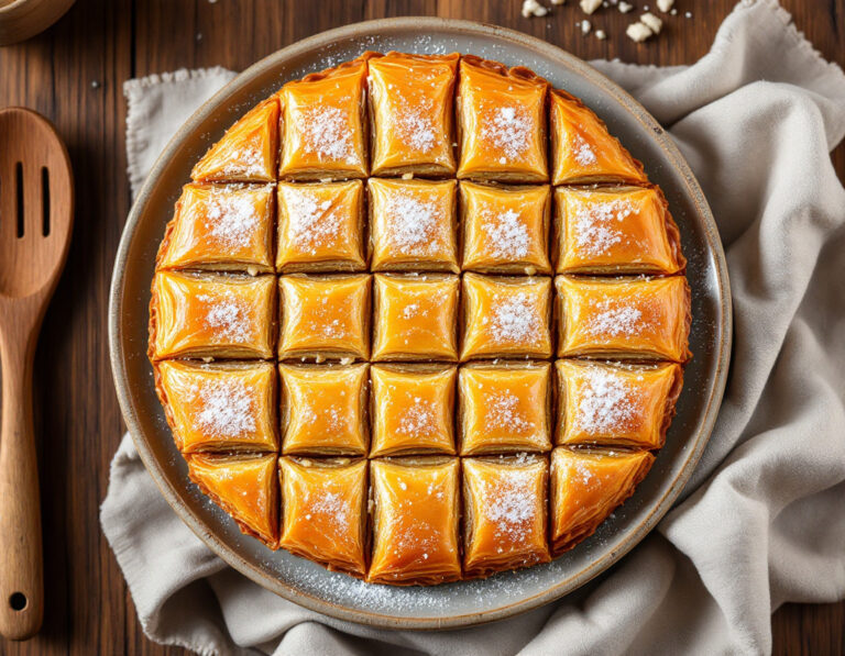 Turkish Baklava Recipe – Authentic with Nuts & Syrup