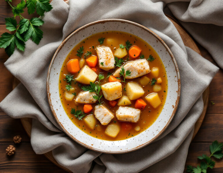 Hungarian Fish Soup Recipe – Authentic Halászlé