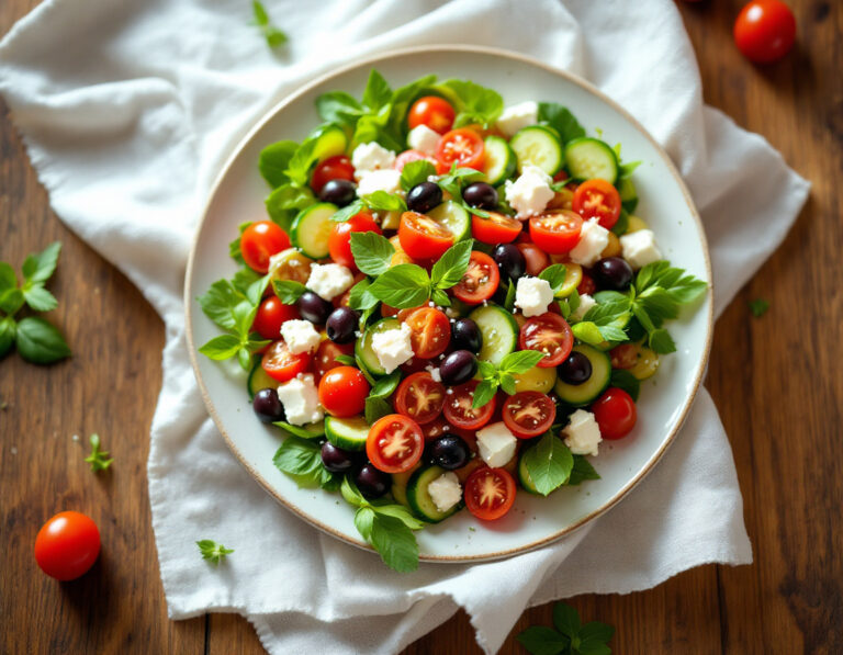 Urnebes Salata Recipe – Serbian Fresh Cheese Salad
