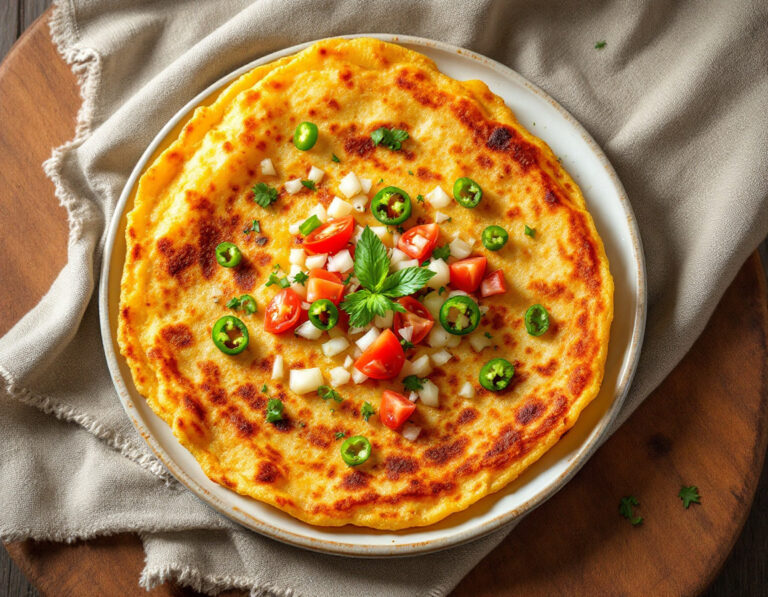 Uttapam Recipe – Authentic South Indian Pancakes