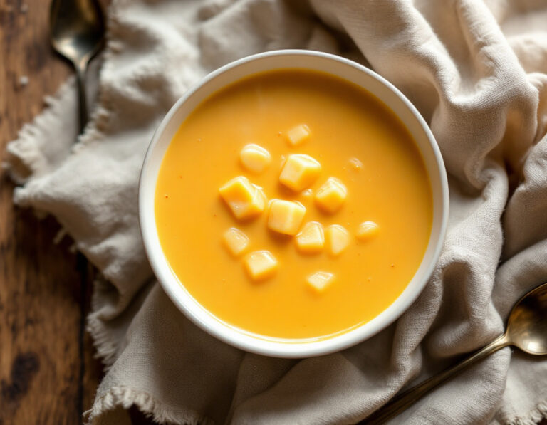 American Cheese Soup Recipe – Creamy & Savory