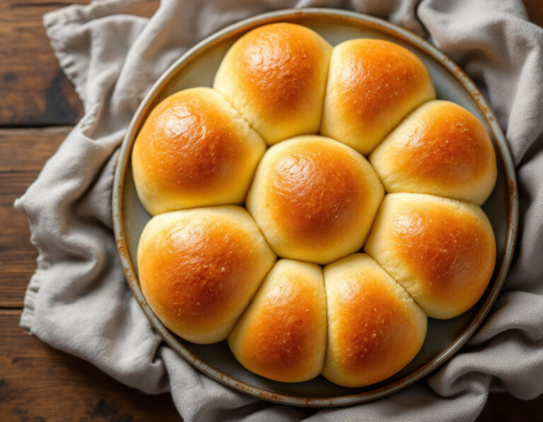 American Milk Bread Rolls Recipe – Fluffy Dinner Rolls