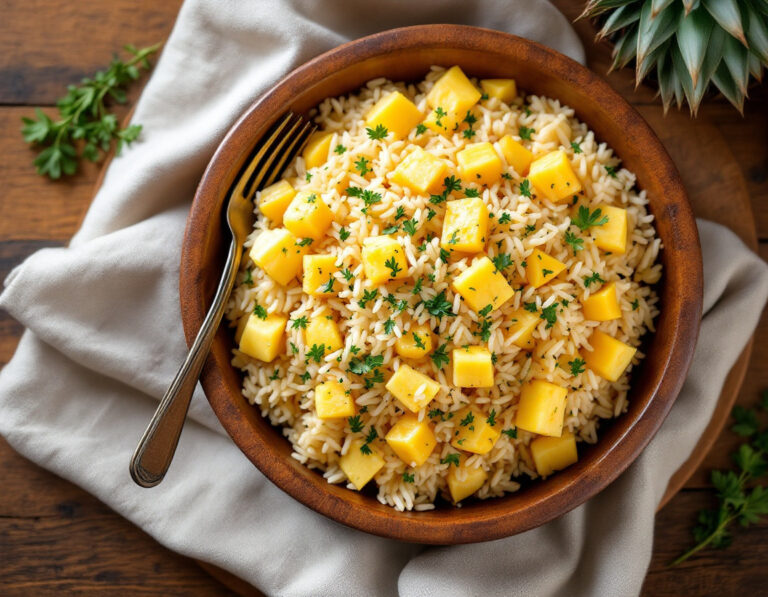 American Pineapple Rice Recipe – Exotic Side Dish