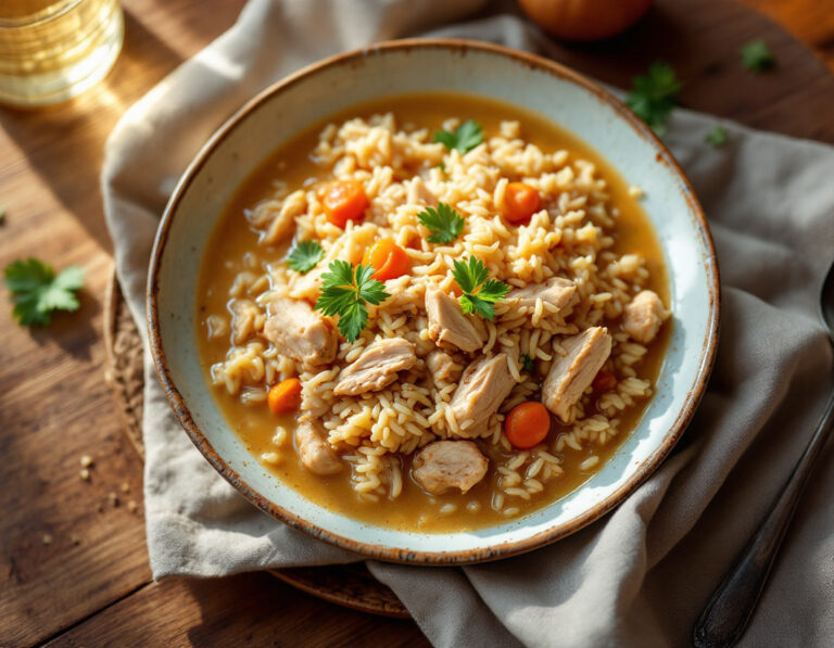 Arroz Caldo Recipe – Filipino Chicken and Rice Porridge