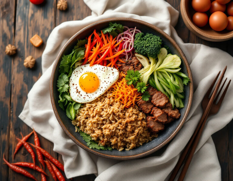 Bibimbap Recipe – How to Make a Korean Bowl at Home